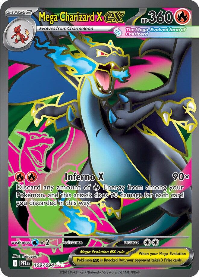 Mega Charizard X ex - 109/094