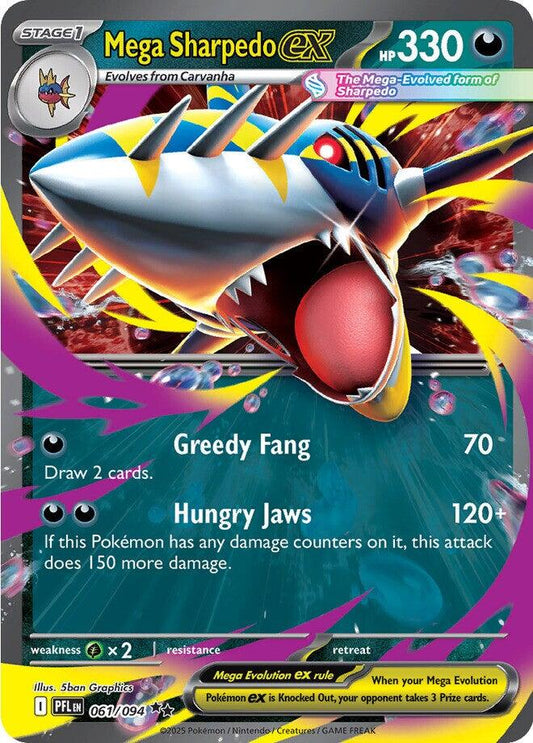 Mega Sharpedo ex - 061/094