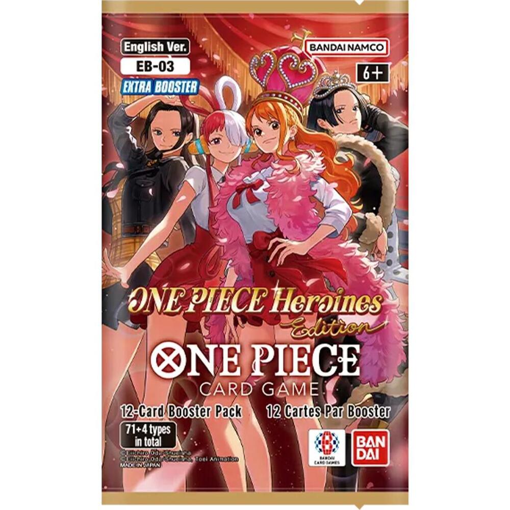 One Piece Card Game: EB-03 Extra Booster: Heroines Edition Booster Pack