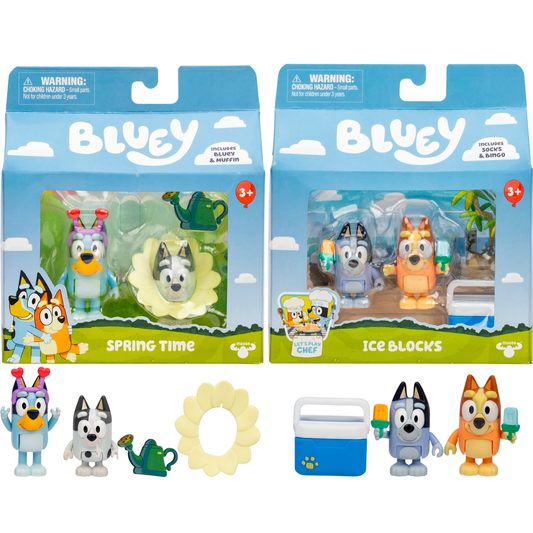 Bluey Figure 2-Pack