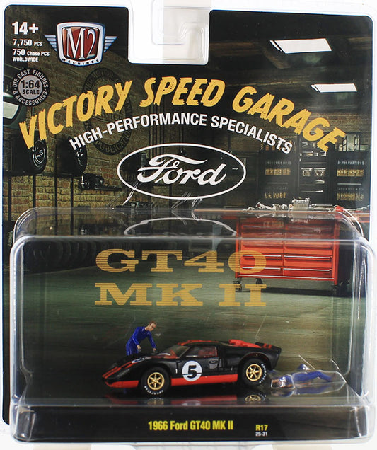 M2 Machines 1966 Ford GT40 MK II Victory Speed Garage