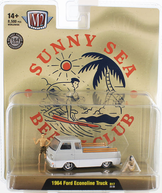 M2 Machines 1964 Ford Econoline Truck Sunny Sea Beach Club