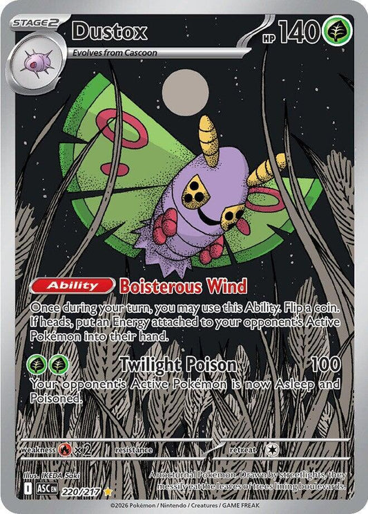 Pokemon ASC Dustox 220/217 Holo
