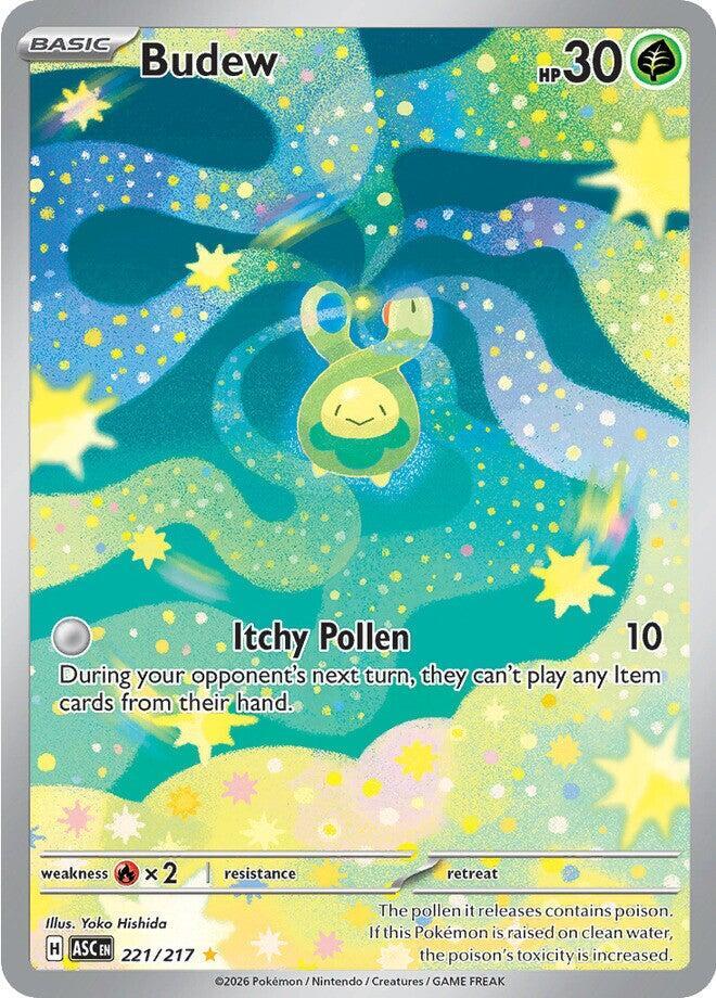 Pokemon ASC Budew 221/217 Holo