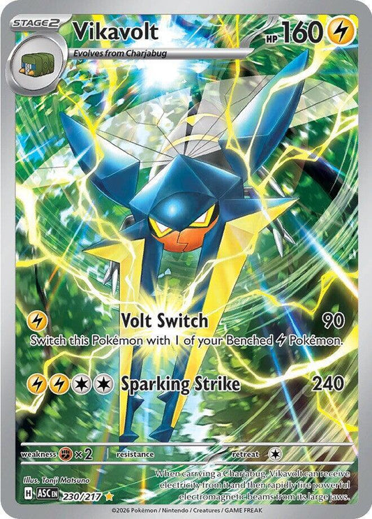 Pokemon ASC Vikavolt 230/217 Holo