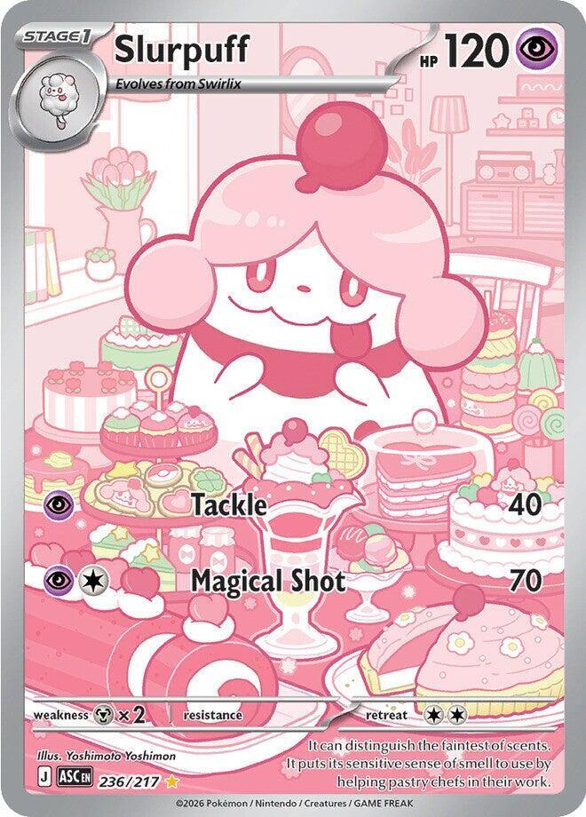 Pokemon ASC Slurpuff 236/217 Holo