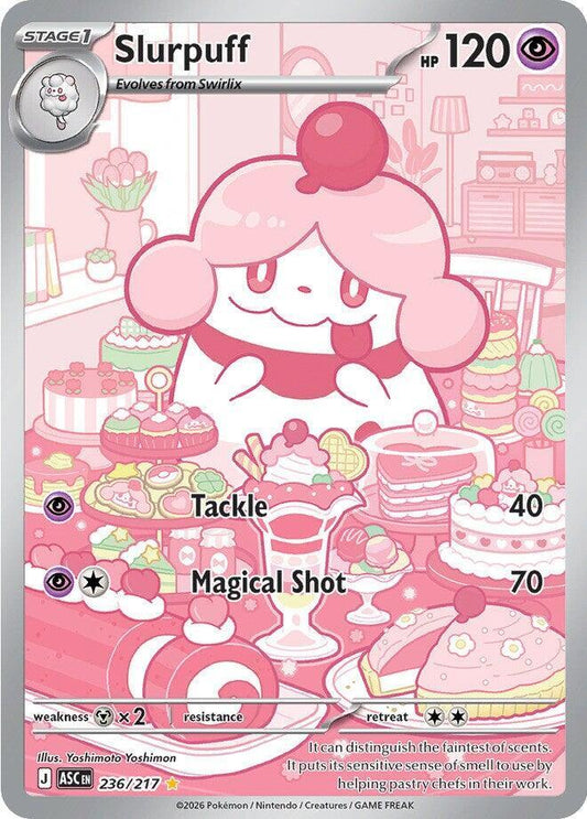 Pokemon ASC Slurpuff 236/217 Holo