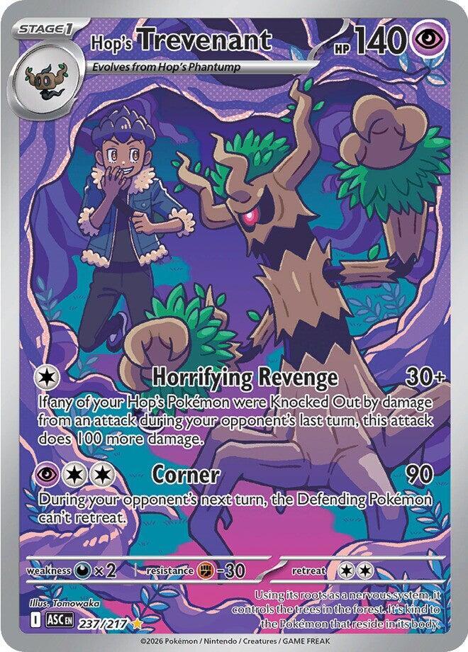 Pokemon ASC Hop's Trevenant 237/217 Holo