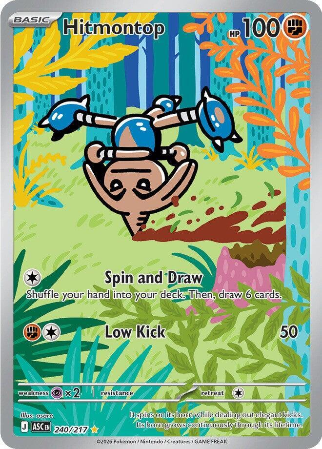 Pokemon ASC Hitmontop 240/217 Holo
