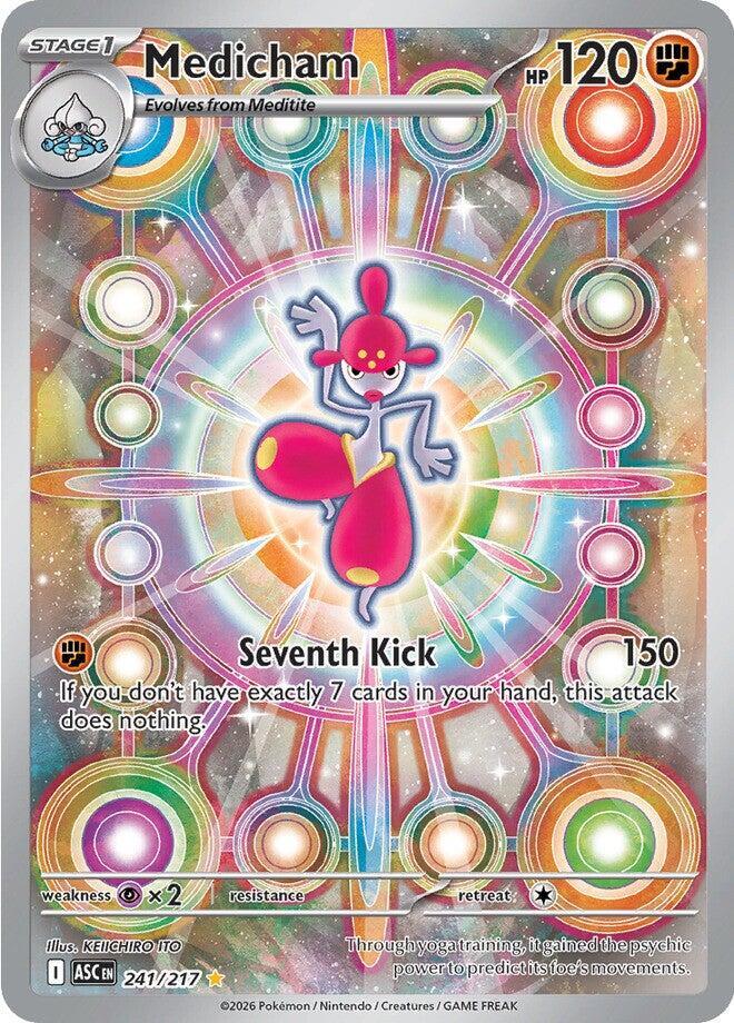Pokemon ASC Medicham 241/217 Holo