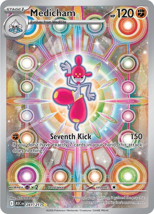 Pokemon ASC Medicham 241/217 Holo