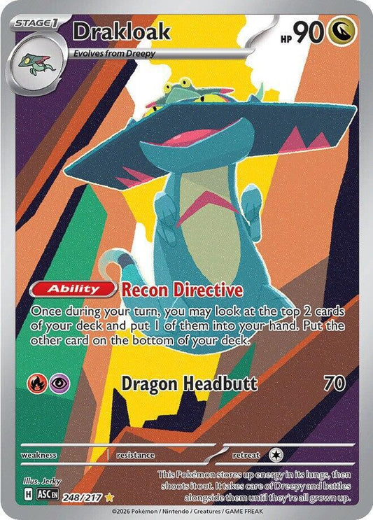 Pokemon ASC Drakloak 248/217 Holo