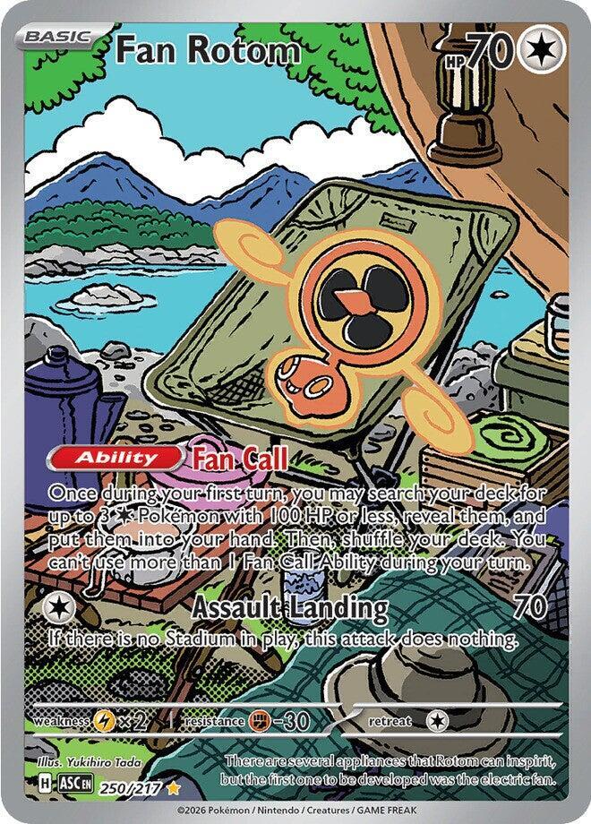 Pokemon ASC Fan Rotom 250/217 Holo