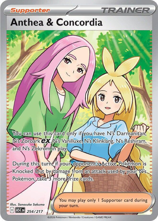 Pokemon ASC Anthea & Concordia 254/217 Holo