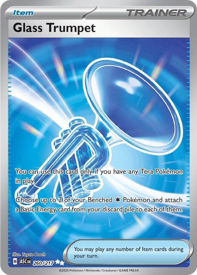 Pokemon ASC Glass Trumpet 260/217 Holo
