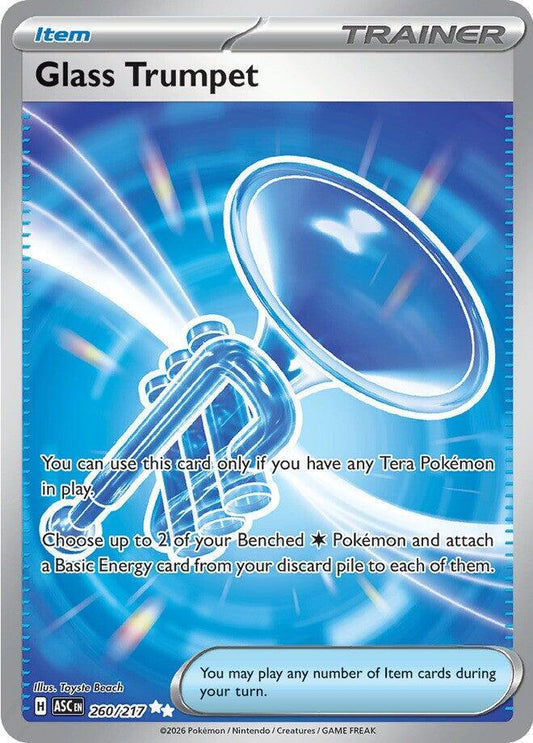 Pokemon ASC Glass Trumpet 260/217 Holo