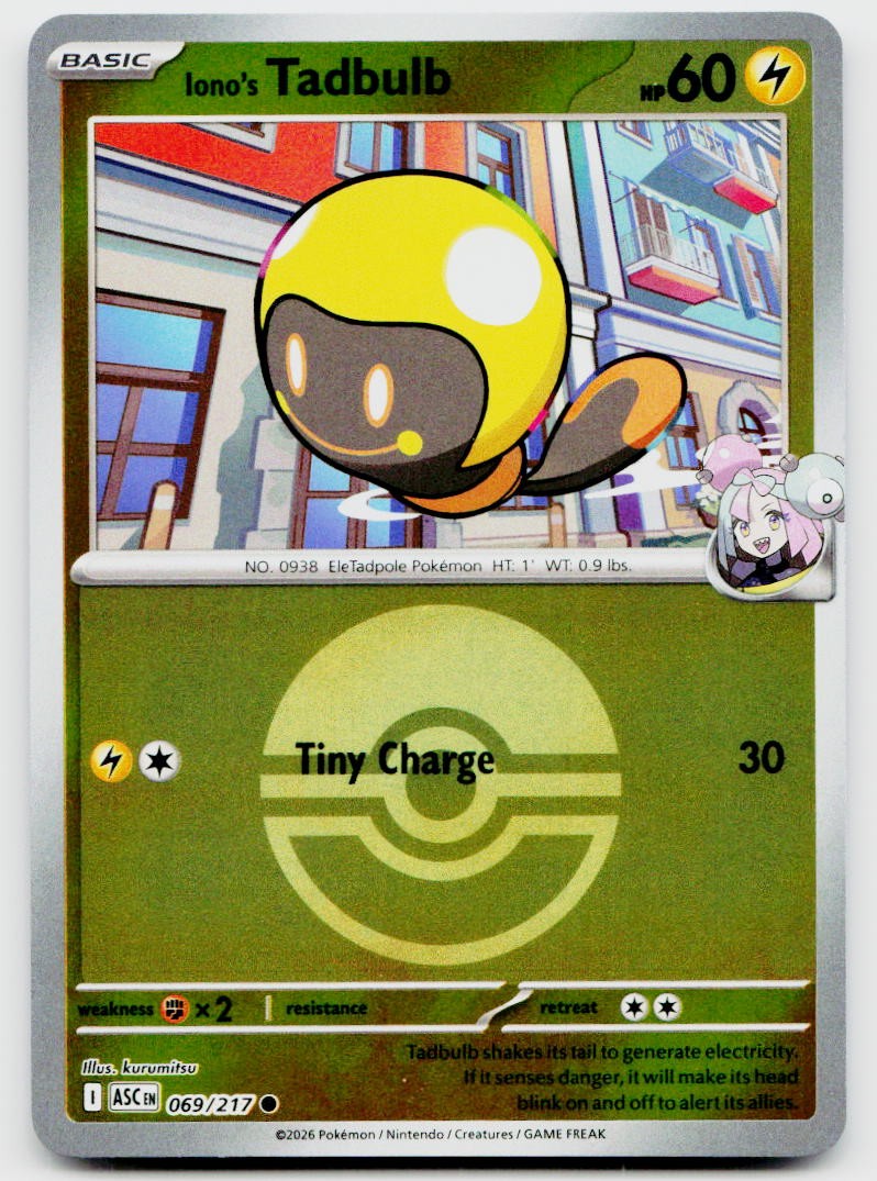 Iono's Tadbulb (Poke Ball)