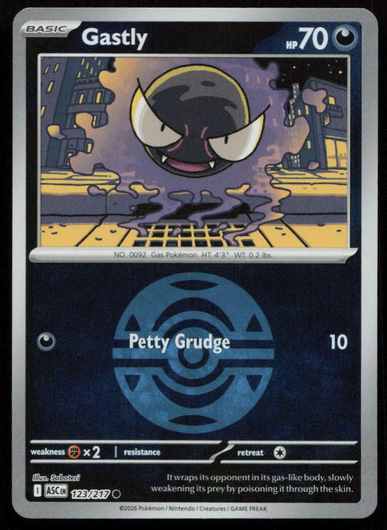 Gastly (Dusk Ball)