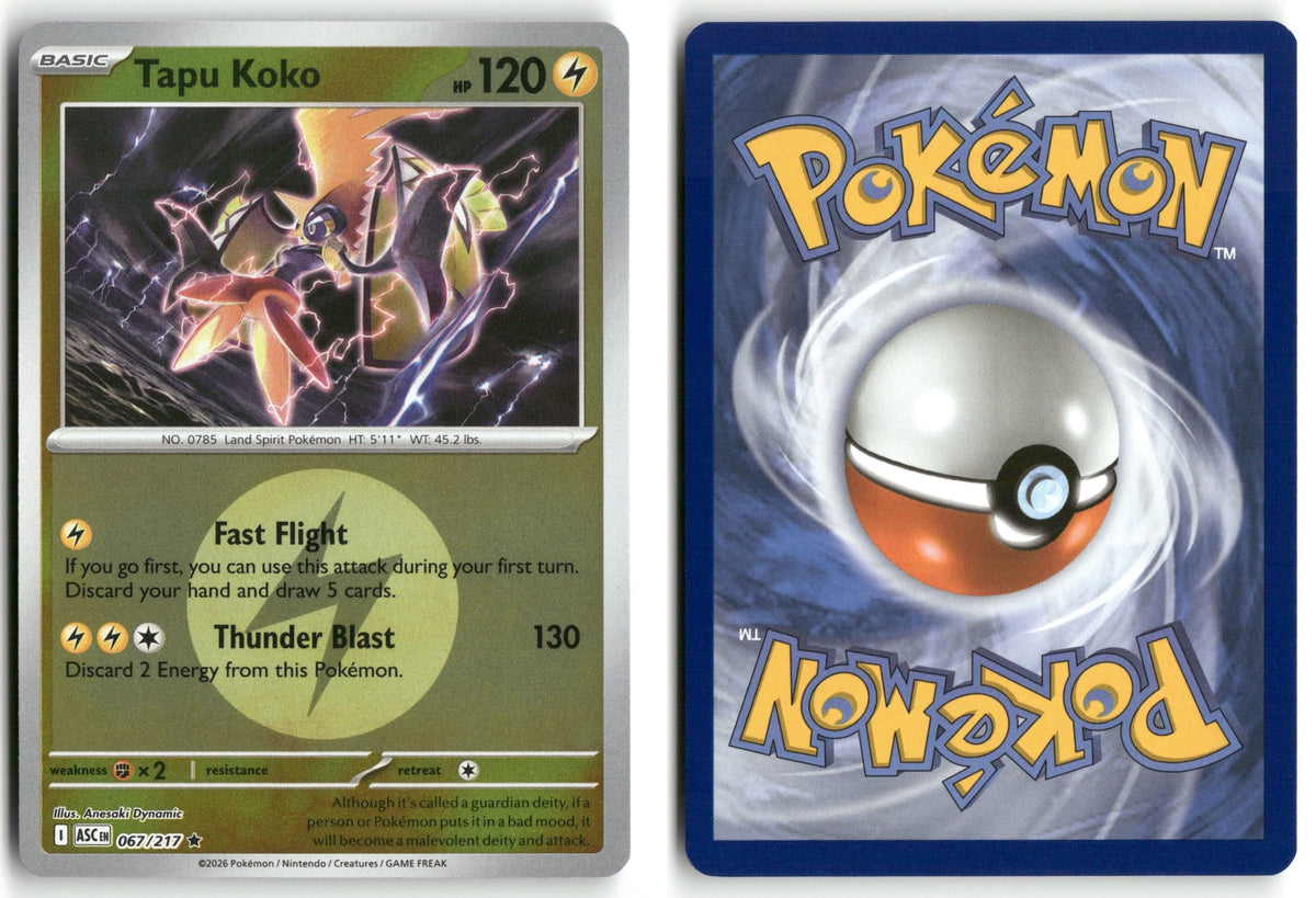 Front + Back scan | Near Mint / English / Reverse Holofoil