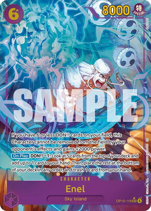 Enel (OP15-118) (Alternate Art)