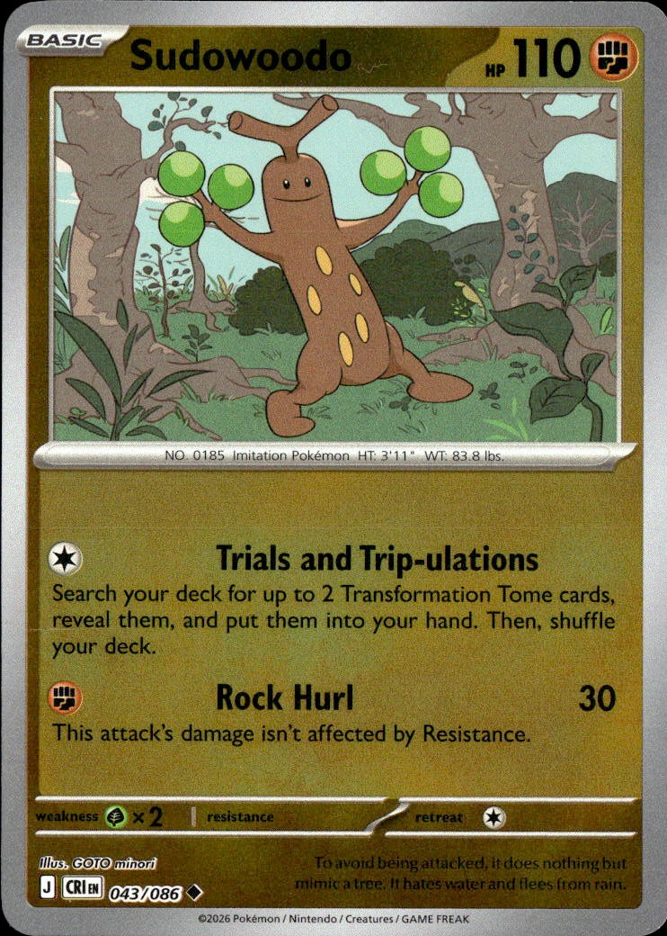 Sudowoodo