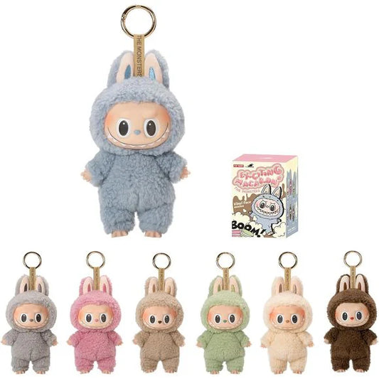 THE MONSTERS Labubu Exciting Macaron Series-Vinyl Plush Pendant Blind Box