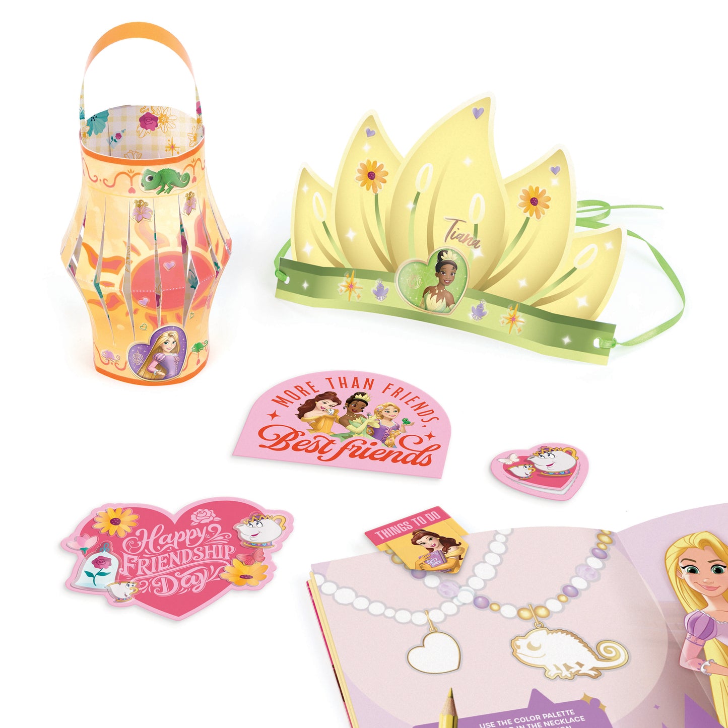 Disney Princess Sticker Story and  Bracelet Kit