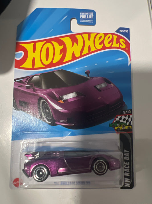 Hot Wheels 2025 Super Treasure Hunt '94 Bugatti EB110
