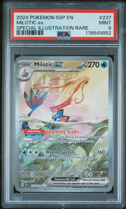 Milotic ex 237/191 (Special Illustration Rare) – PSA 9