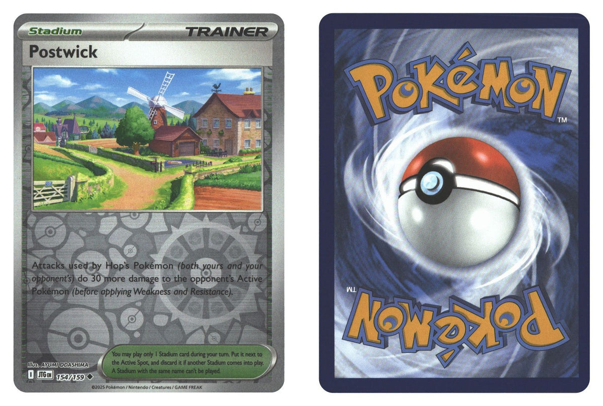 Front + Back scan | Near Mint / English / Reverse Holofoil