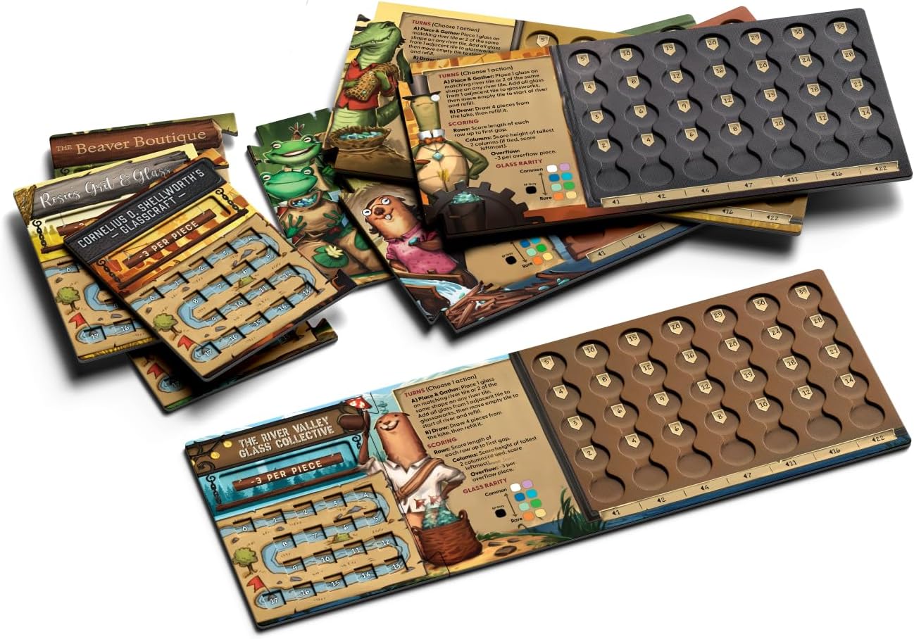 Allplay River Valley Glassworks Board Game