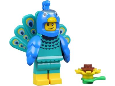LEGO Minifigure Series Animals Series 28 Peacock Costume Guy