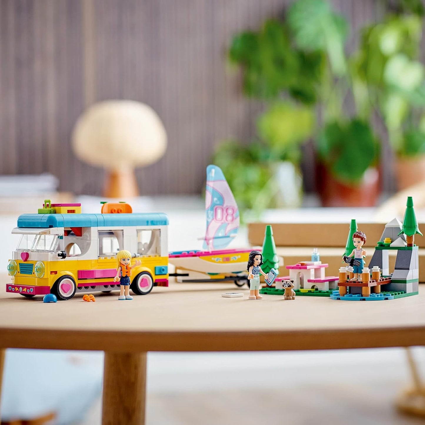 LEGO Friends Forest Camper Van and Sailboat 41681
