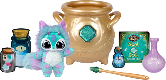 Magic Mixies Magical Gem Surprise Cauldron (Mystery Plush) - Blue