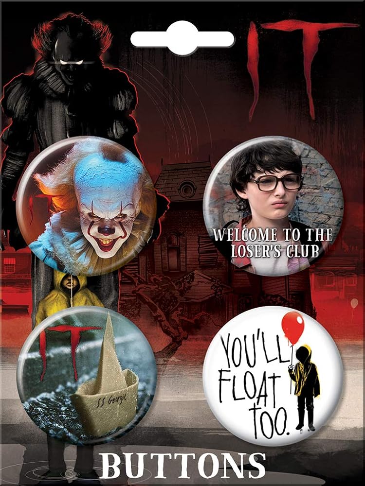 It 2017 4 Button Set