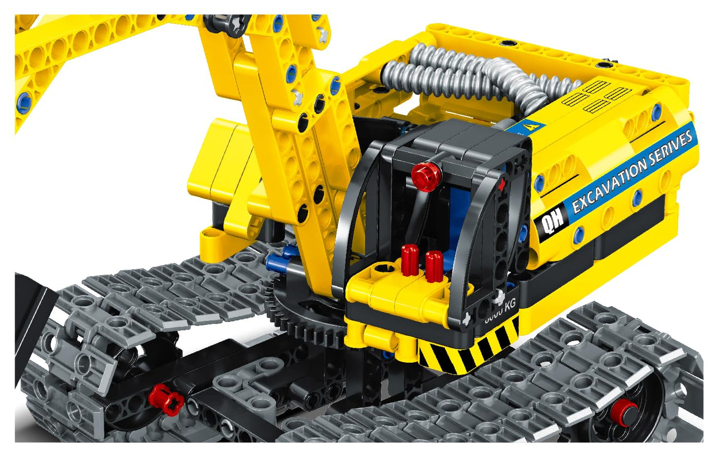 iM.Master Excavator 2 in 1 (Excavator 2 in 1; transmission structure; turn knob for action 342 pieces)