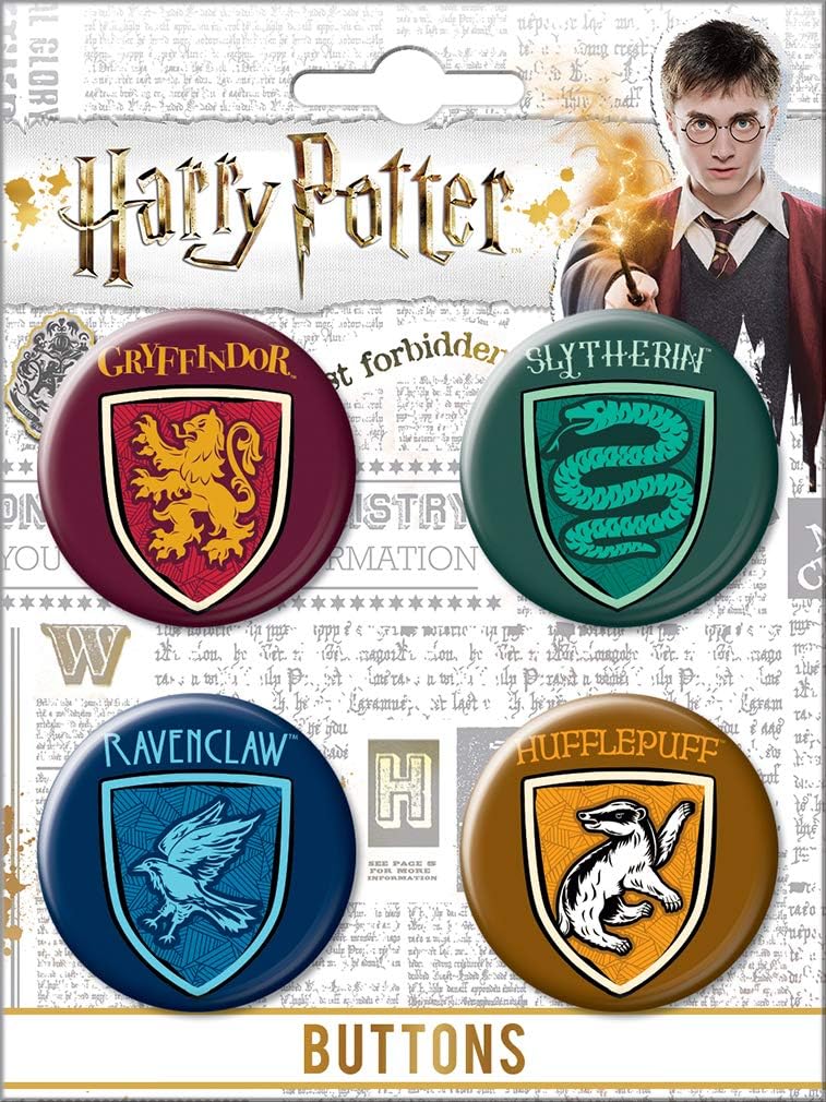 HP ST Crests 4 Button Set
