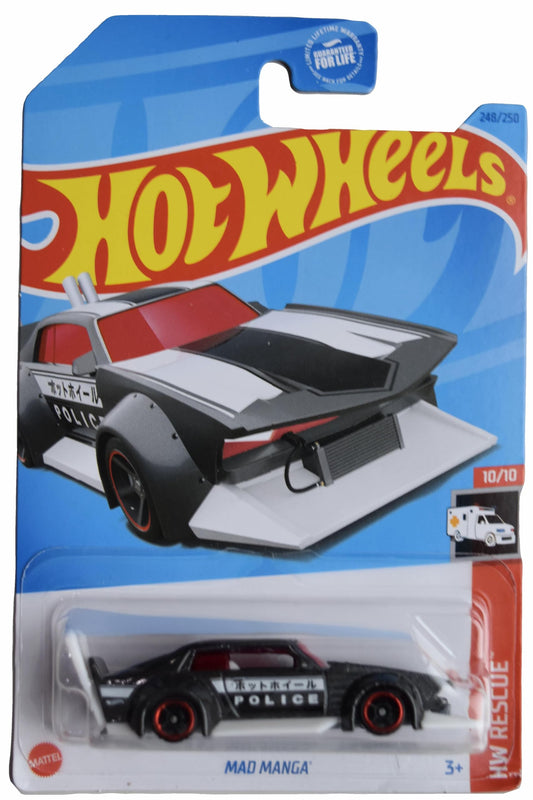 Hot Wheels HW Rescue Mad Manga