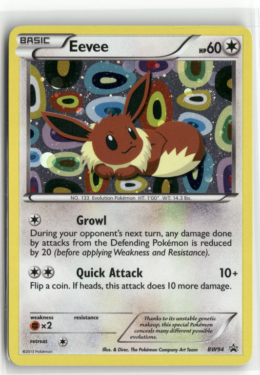 Pokemon Eevee - BW94 Promo 2011 Black and White Promos