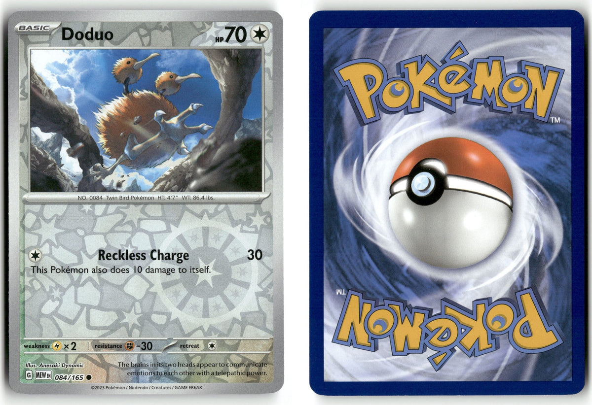 Front + Back scan | Near Mint / English / Reverse Holofoil