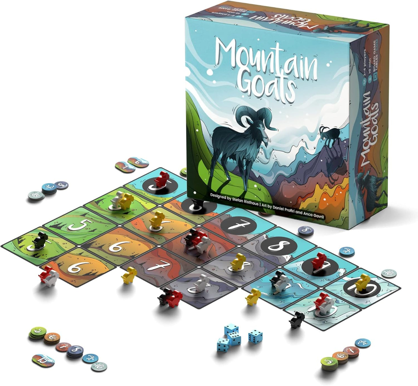 Allplay Mountain Goats Board Game