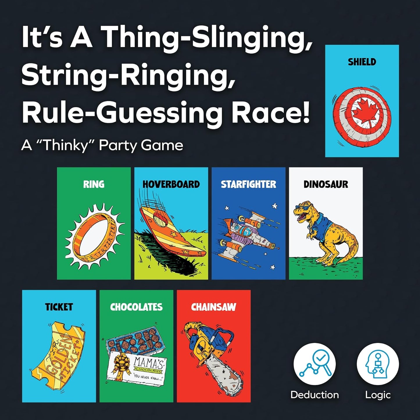 Allplay Things in Rings Board Game