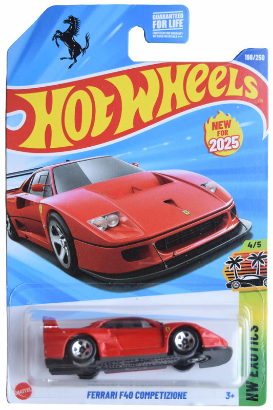 Hot Wheels HW Exotics Ferrari F40 Competizione
