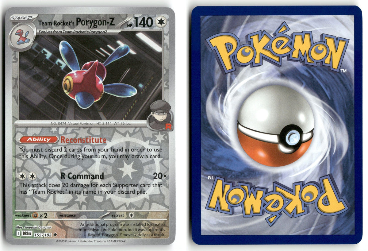 Front + Back scan | Near Mint / English / Reverse Holofoil
