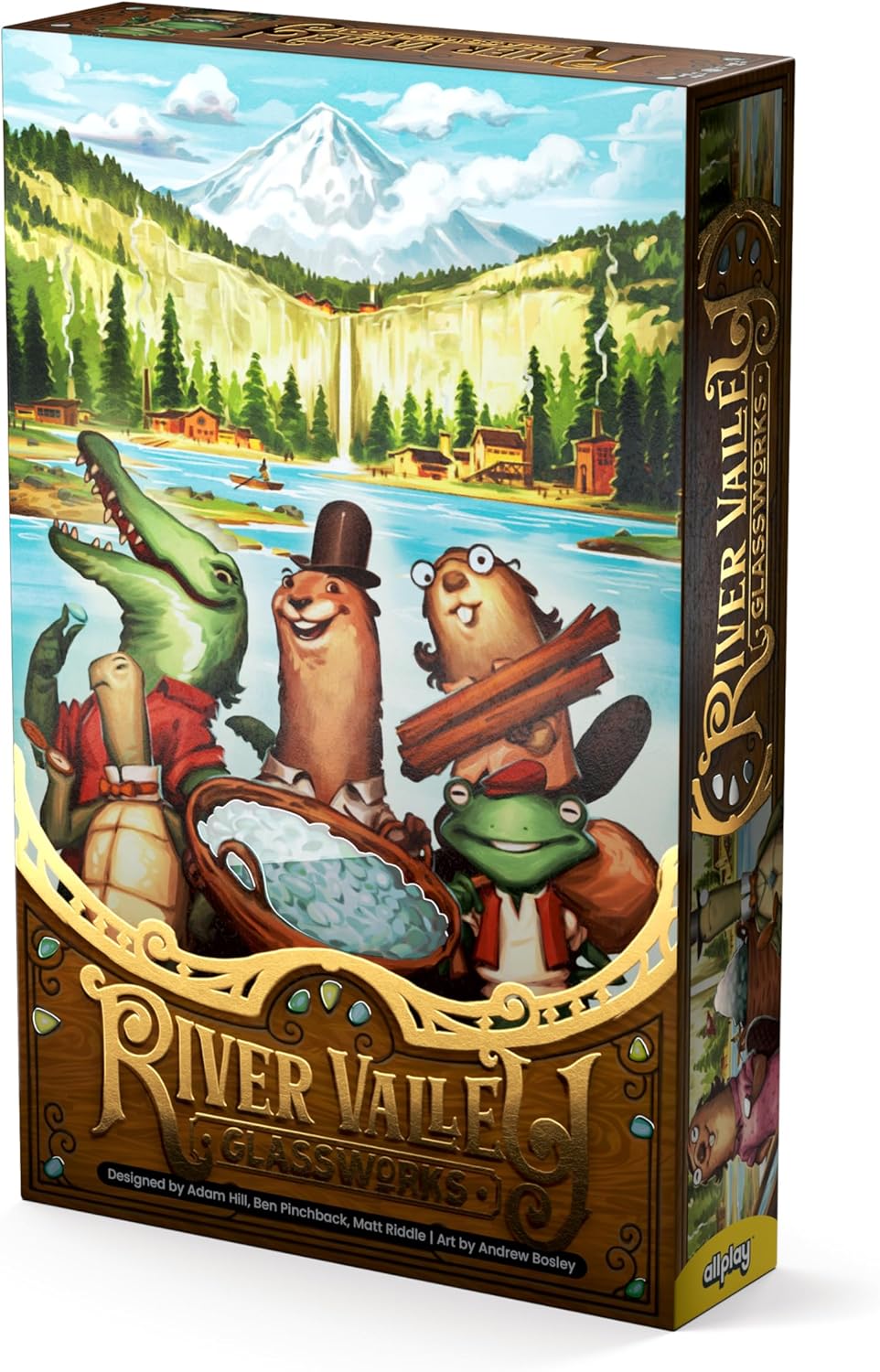 Allplay River Valley Glassworks Board Game