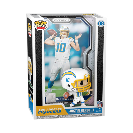Funko POP! NFL Trading Cards: Justin Herbert (Los Angeles Chargers)
