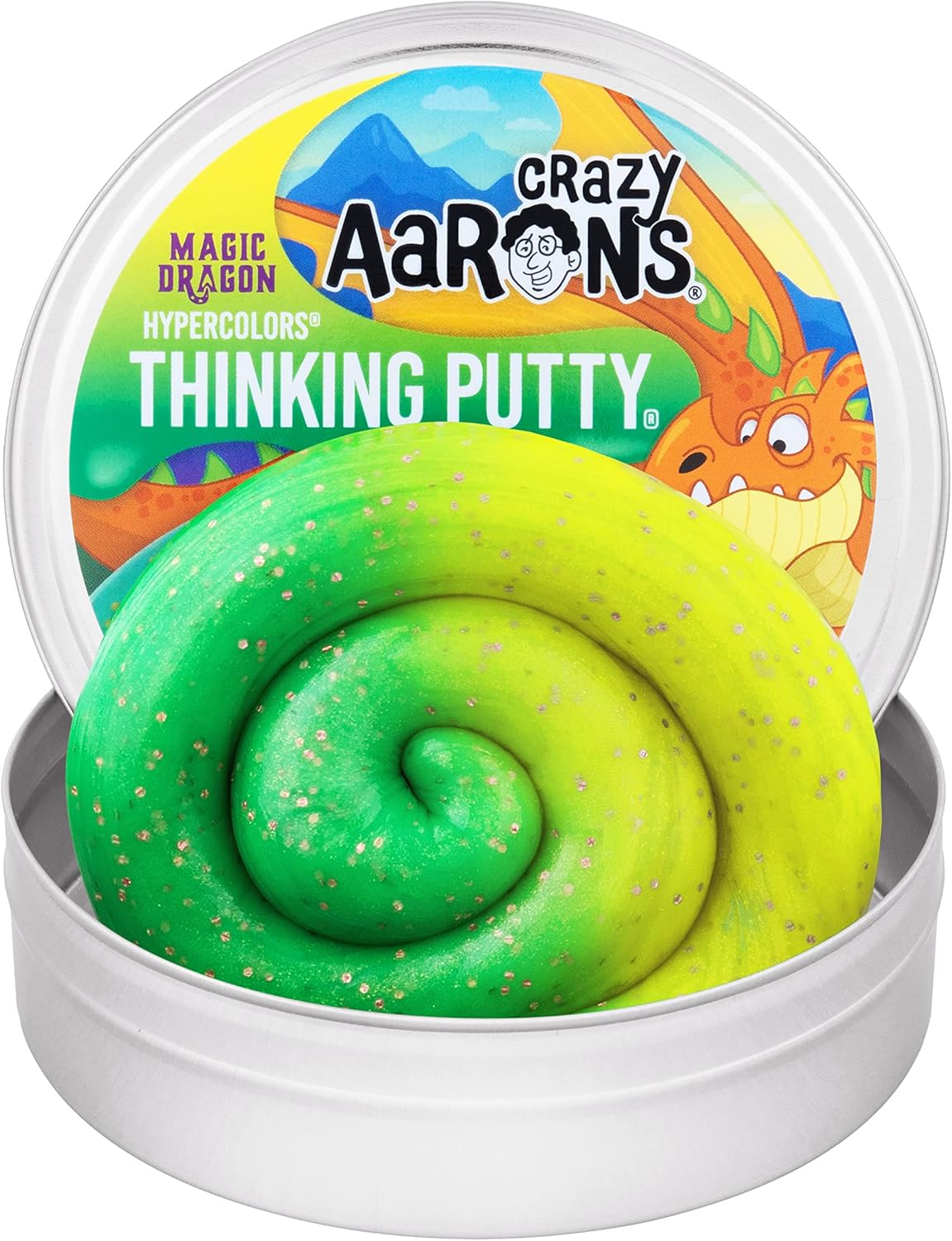 Crazy Aaron's Magic Dragon 4" Thinking Putty