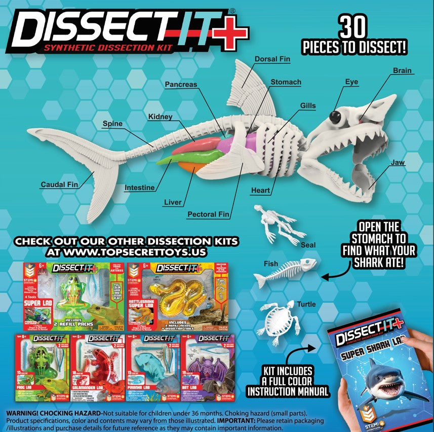 Dissect-It Super Shark Lab – Rocket City Toys