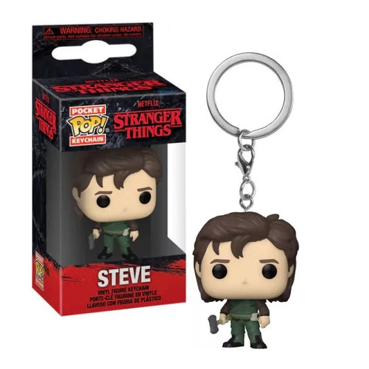 Funko POP! Keychain: Stranger Things - Hunter Steve