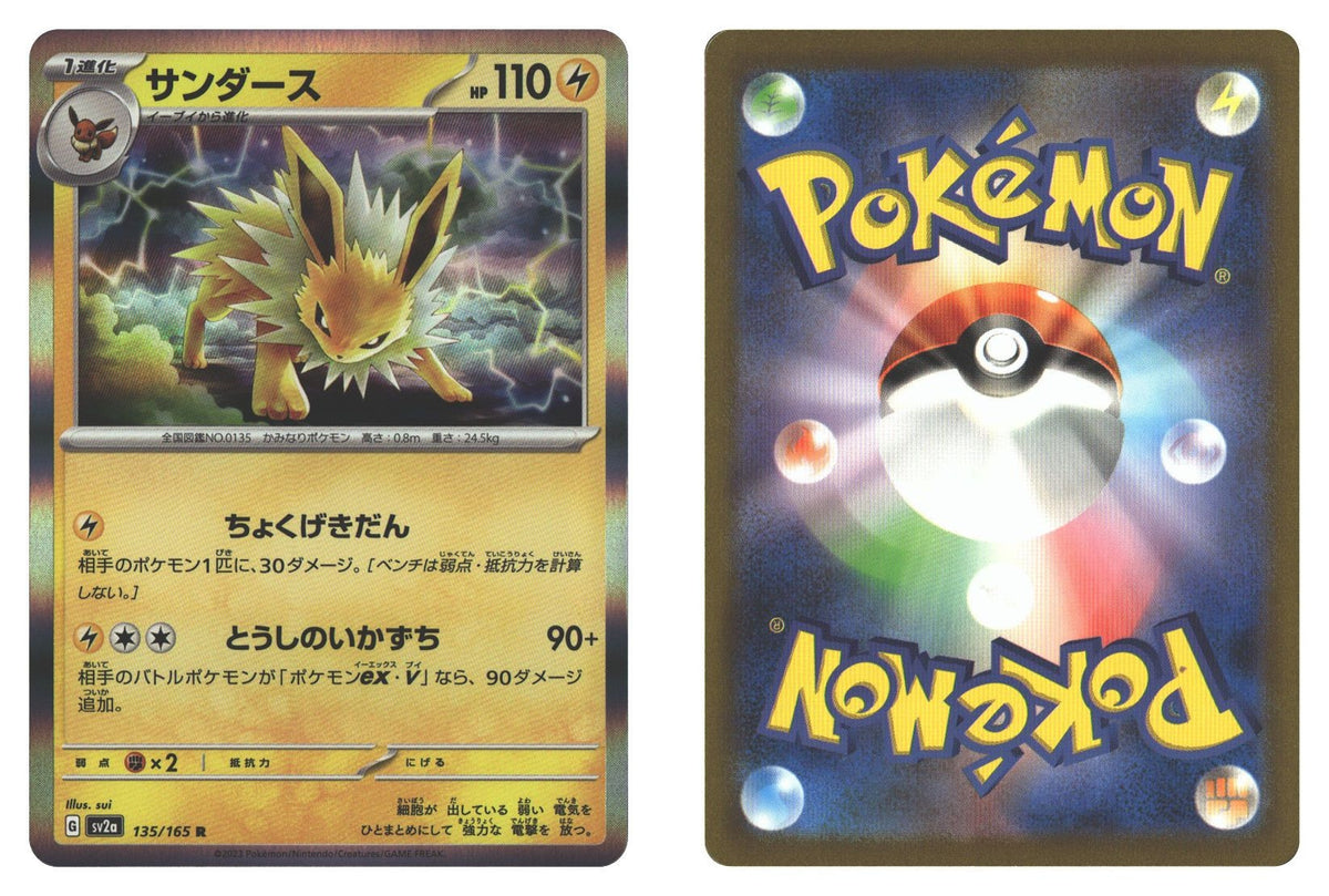 Front + Back scan | Near Mint / Japanese / Holofoil